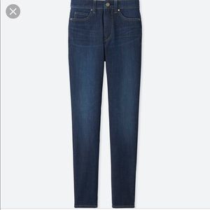 Uniqlo Heattech Warm Lined High Waist Skinny Jeans